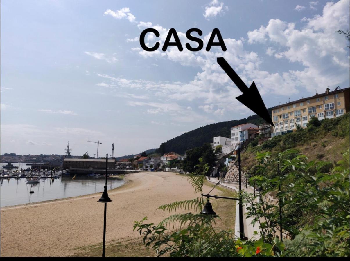Grana Beach Ferrol A Coruña Zewnętrze zdjęcie